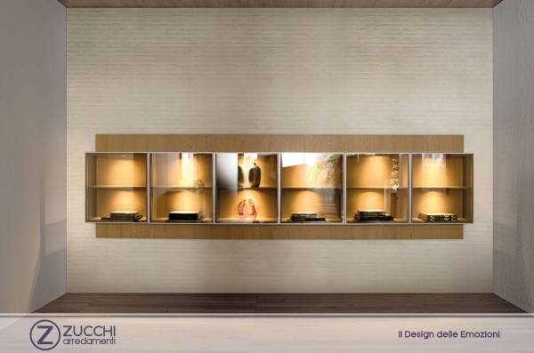 Carte d'arredo Madia Pensile Sideboard Pass-word Evolution GRID UP Wall Unit Molteni&C zucchi made in italy 01