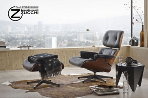 Charles & Ray Eames: Lounge Chair 0 Zucchi Arredamenti