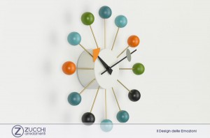 George Nelson: Ball Clock Vitra - Wall Clocks 01