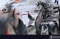 Dipinti d'autore Sikrea150x200 Unicorno - tecnica mista